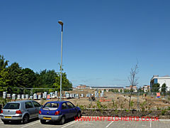 Seen from another angle, the start of housing construction