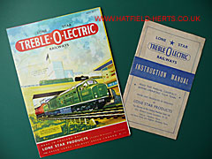 Treble O Railways catalogue and manual covers