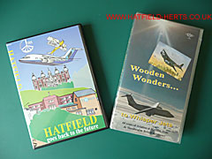 Covers of the VHS video and DVD on Hatfield featured in this section