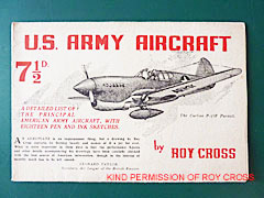 Copy of US Army Aircraft leaflet - Roy's first published work