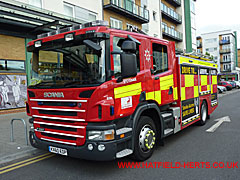 Scania P280 KX60 EDP Stevenage - front view