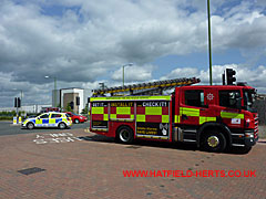 Another view of the Hemel Hempstead Scania P270