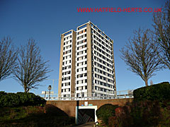 Queensway House, Hatfield - a Sixties residential tower block