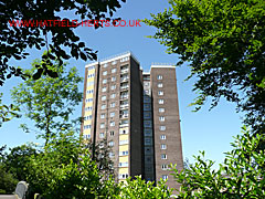 Golding House - Sixties residential tower block