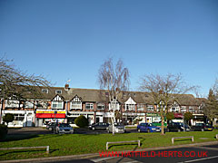 Manor Parade, Hatfield Garden Village - small row of shops