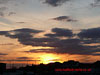 sunset over the airfield - thumbnail