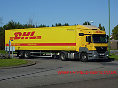 DHL Mercedes AY08 FEW truck with ECO 421 trailer