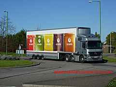 Ocado Mercedes 2546 petrol DK56 DWY