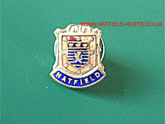 Hatfield Rural District Council shield tie pin