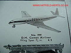 Dinky Toys No999 DH106 Comet