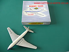 Dinky Toys Comet I, No702, G-ALYV and box