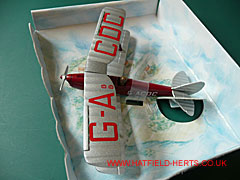 Lledo Pioneers of Aviation unboxed DH82A G-ACDC
