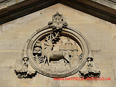 Emblem on the top of the Corn Exchange and Public Hall