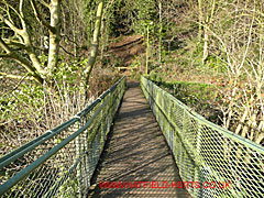 Footbridge across the River Lea